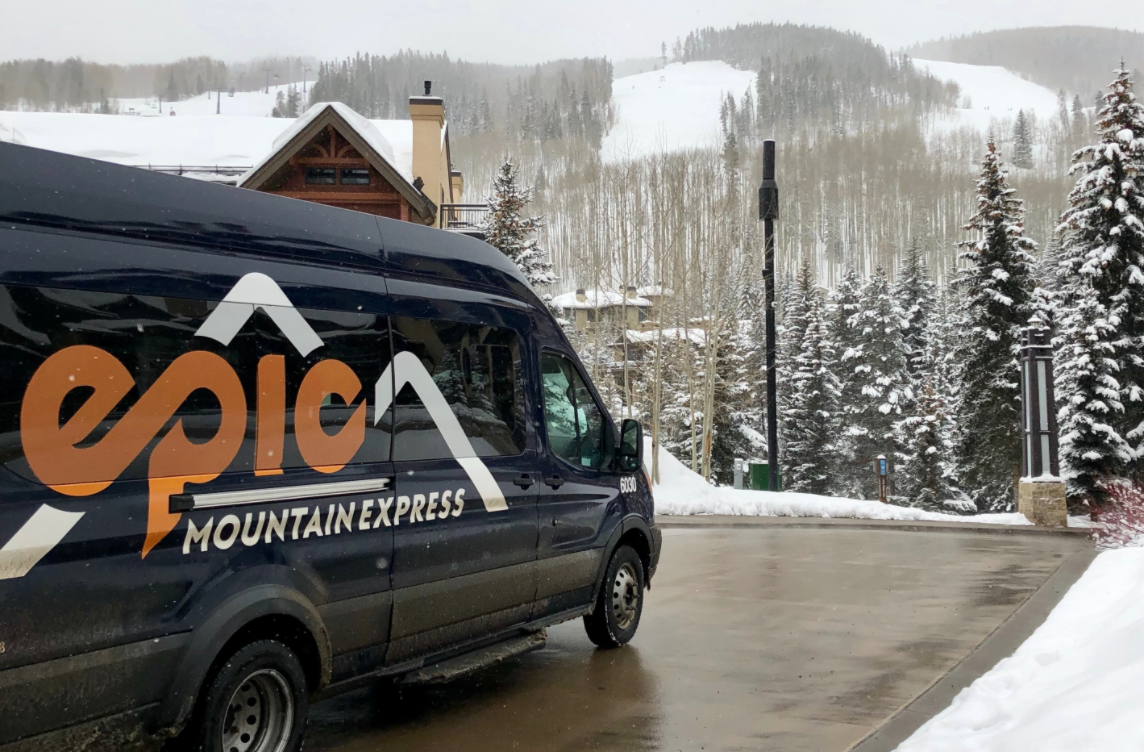 Epic Mountain Express shuttle