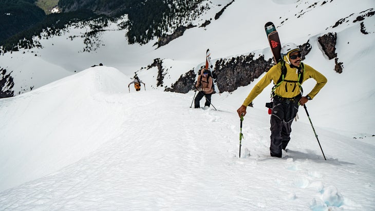 Mallory Duncan, Ian Zataran, and Zak Mills boot-pack