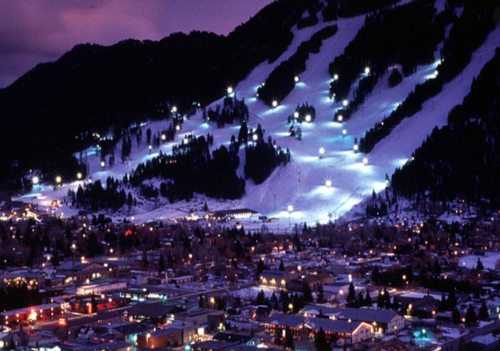 Snow King night skiing