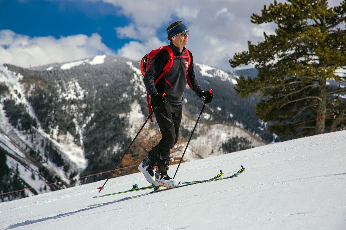 Ski touring at Aspen Snowmass