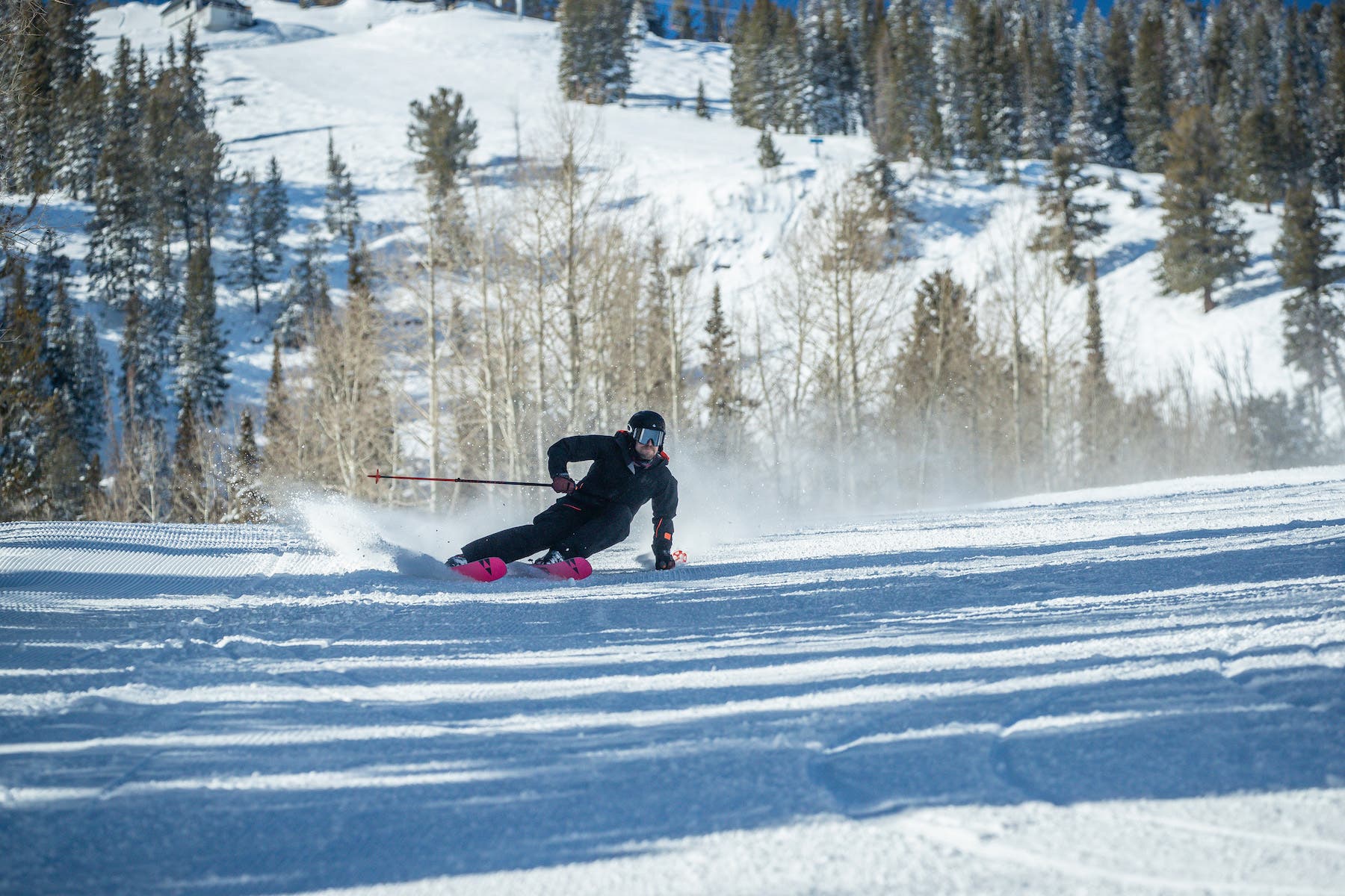 Ski Tester tests the Fischer Ranger 102 FR on groomers at SKI Test