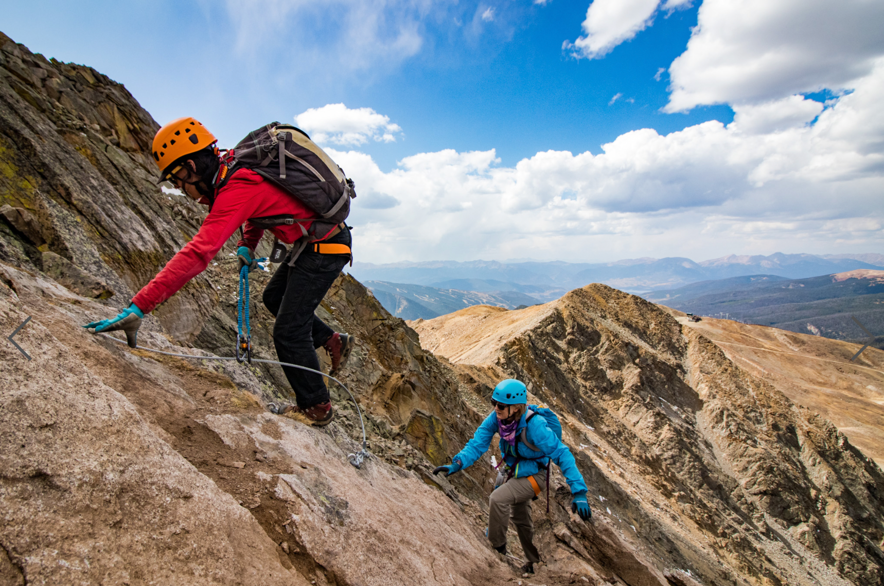 A Basin via ferrata