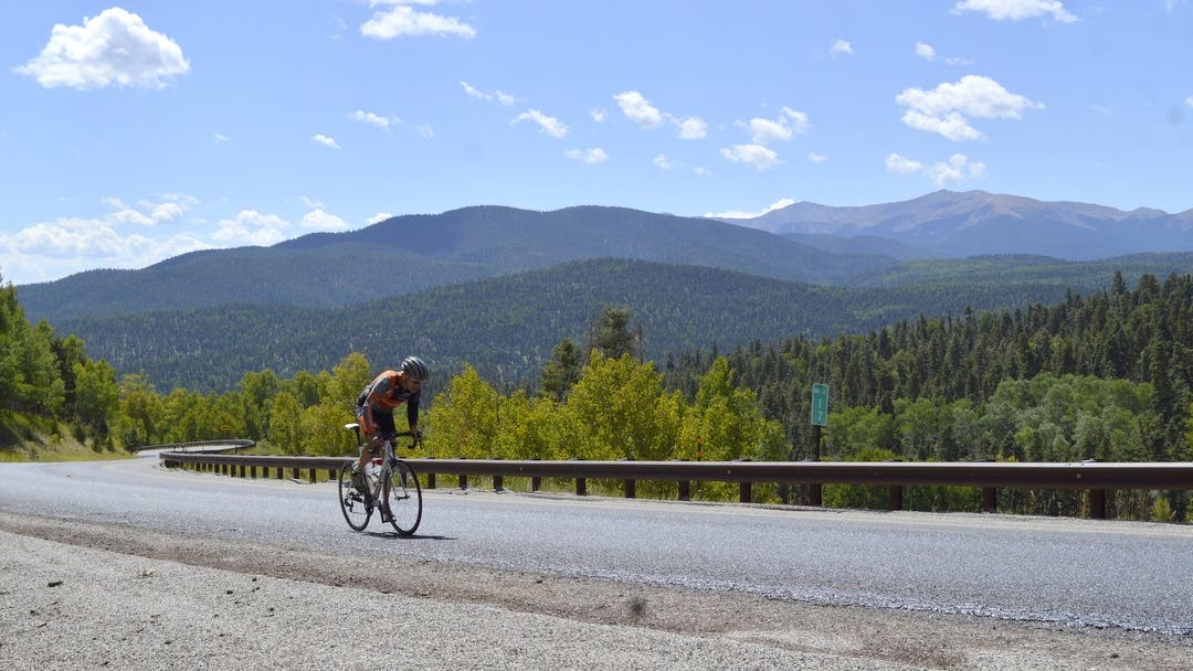 Road bike New Mexico Enchanted Circle