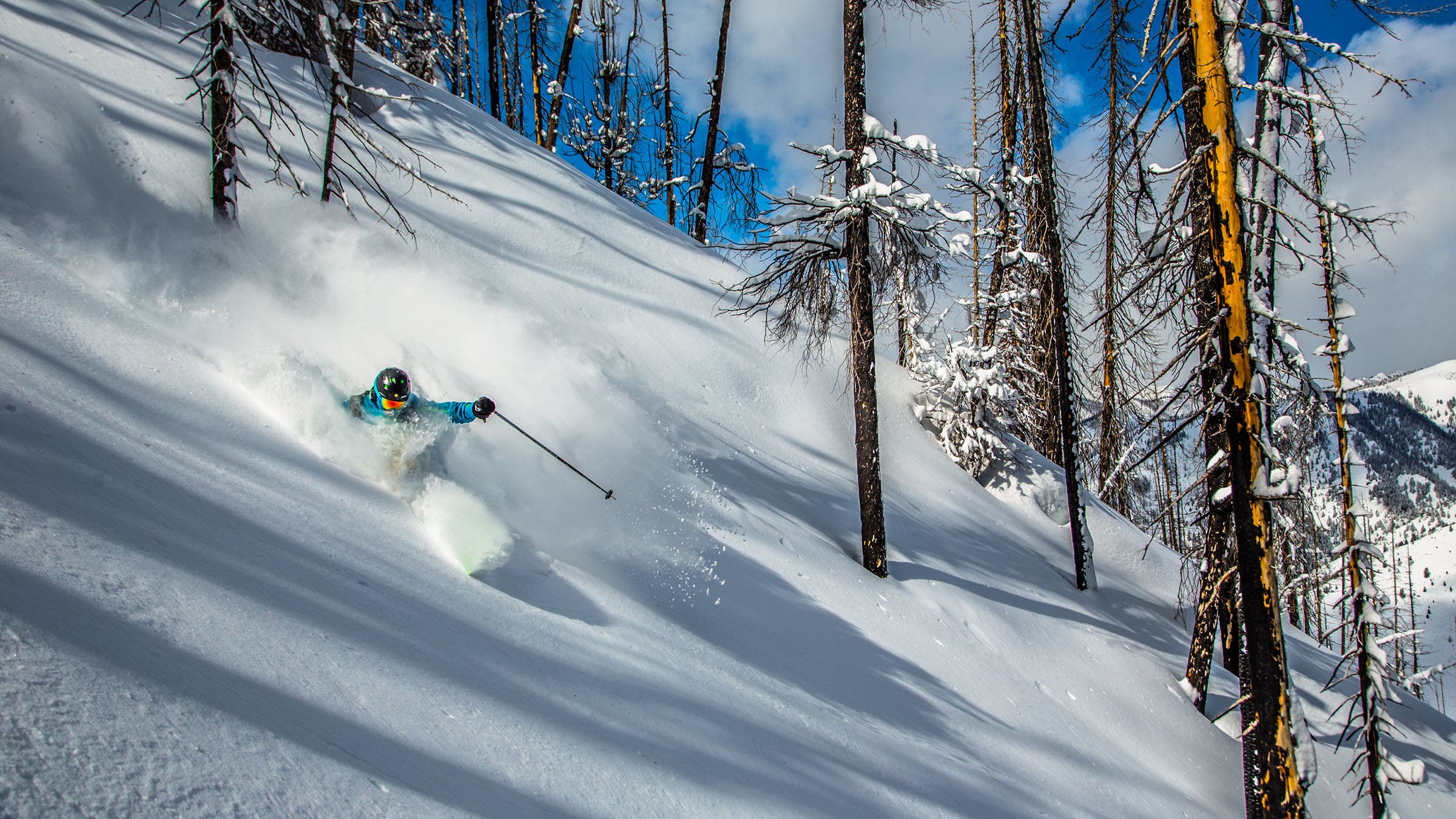 Kent Kreitler in the Burn, Sun Valley