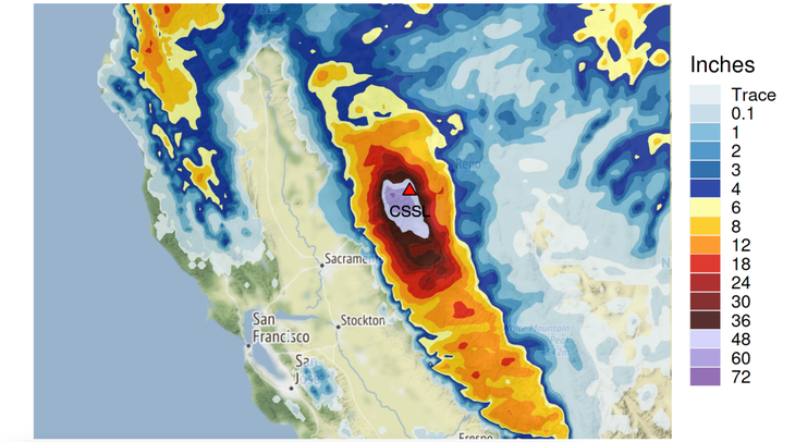 Winter Storms Smash Snowfall Records in Lake Tahoe | SKI