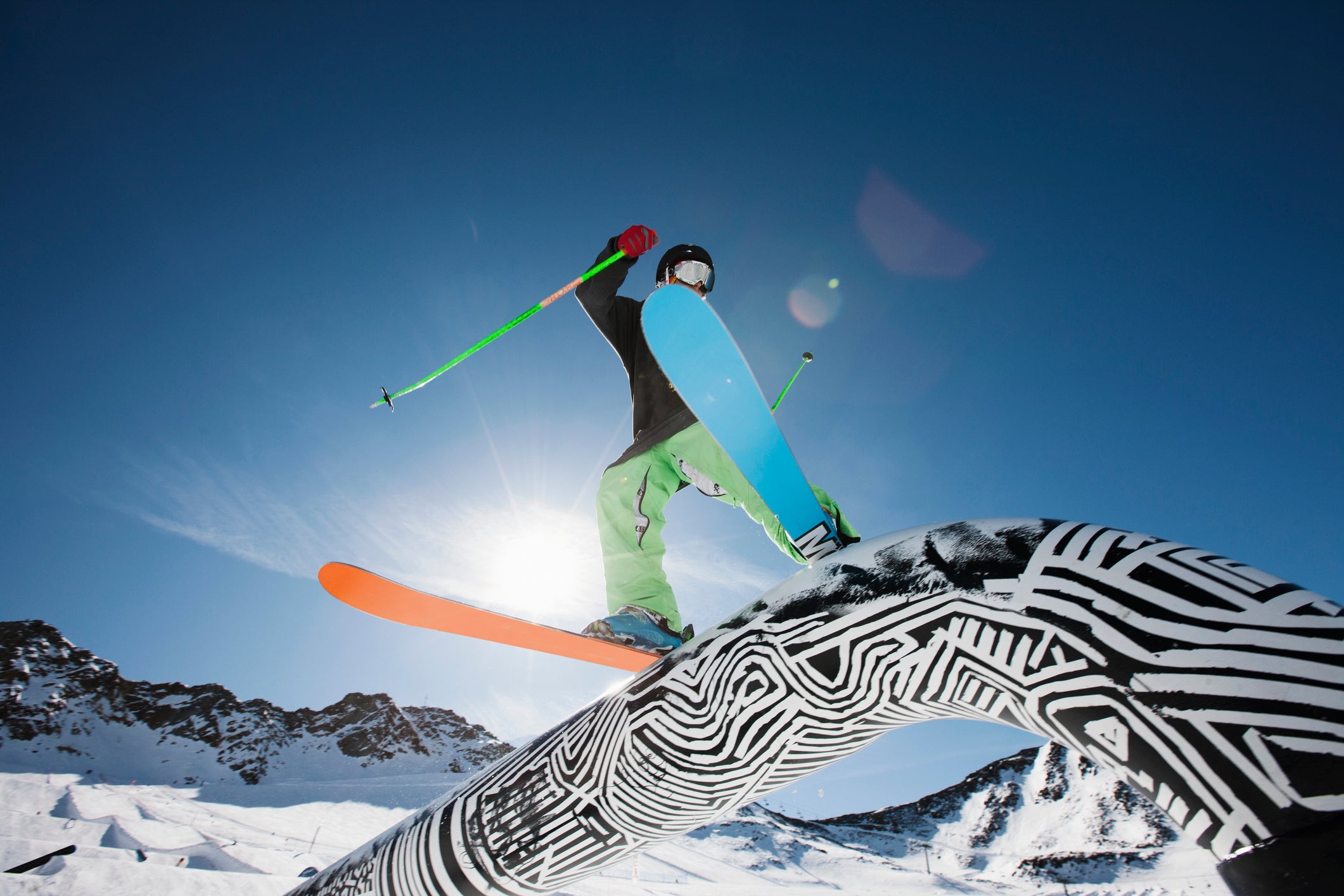 Freestyle skiing, Tricks, Terrain & Equipment