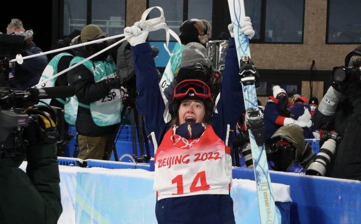 Mogul skier Jealin Kauf