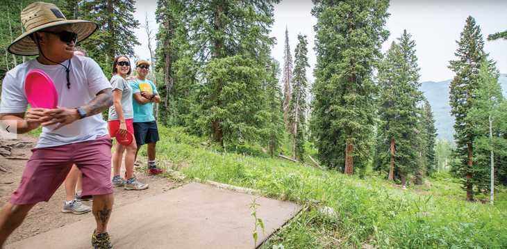disc golf Solitude