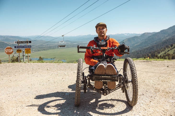 three wheeled mountain bike