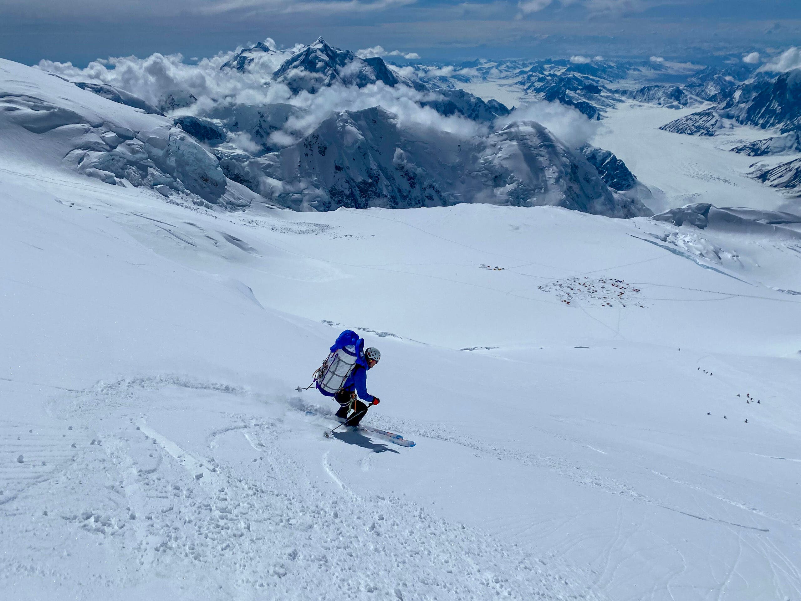 Denali skiing