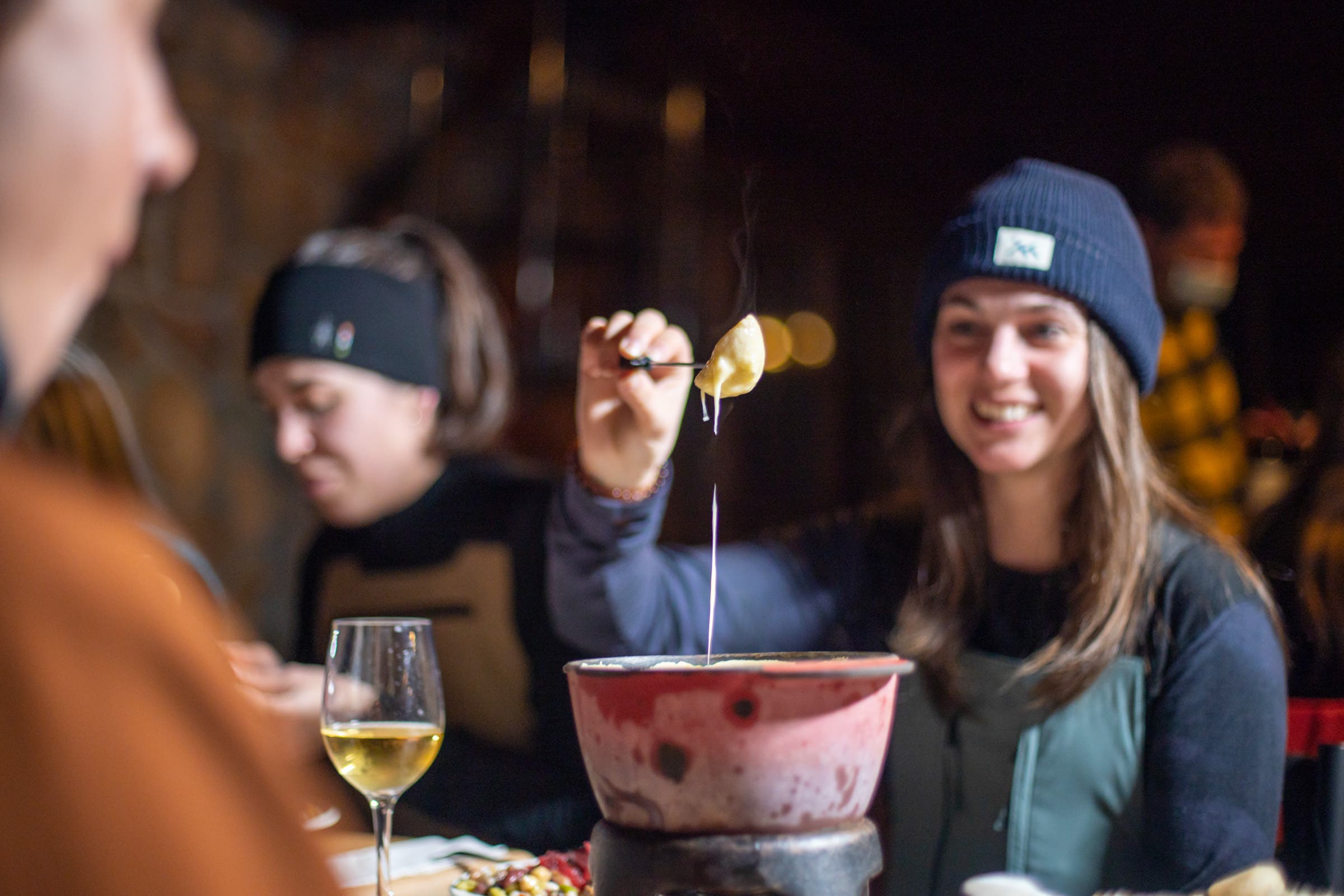 Makan malam di Mont Tremblant