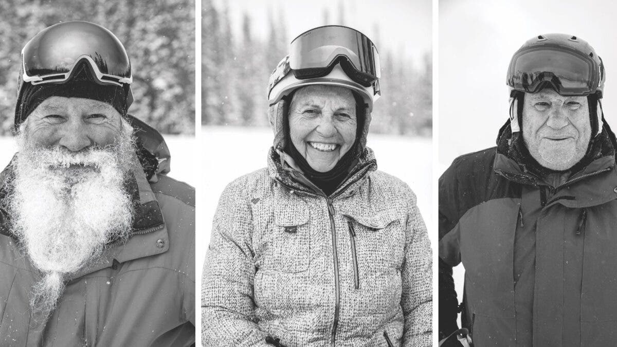 Over the Hill Gang Senior Skiers