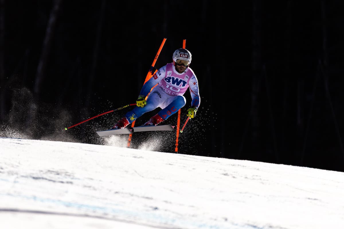 Travis Ganong skis Birds of Prey super-G