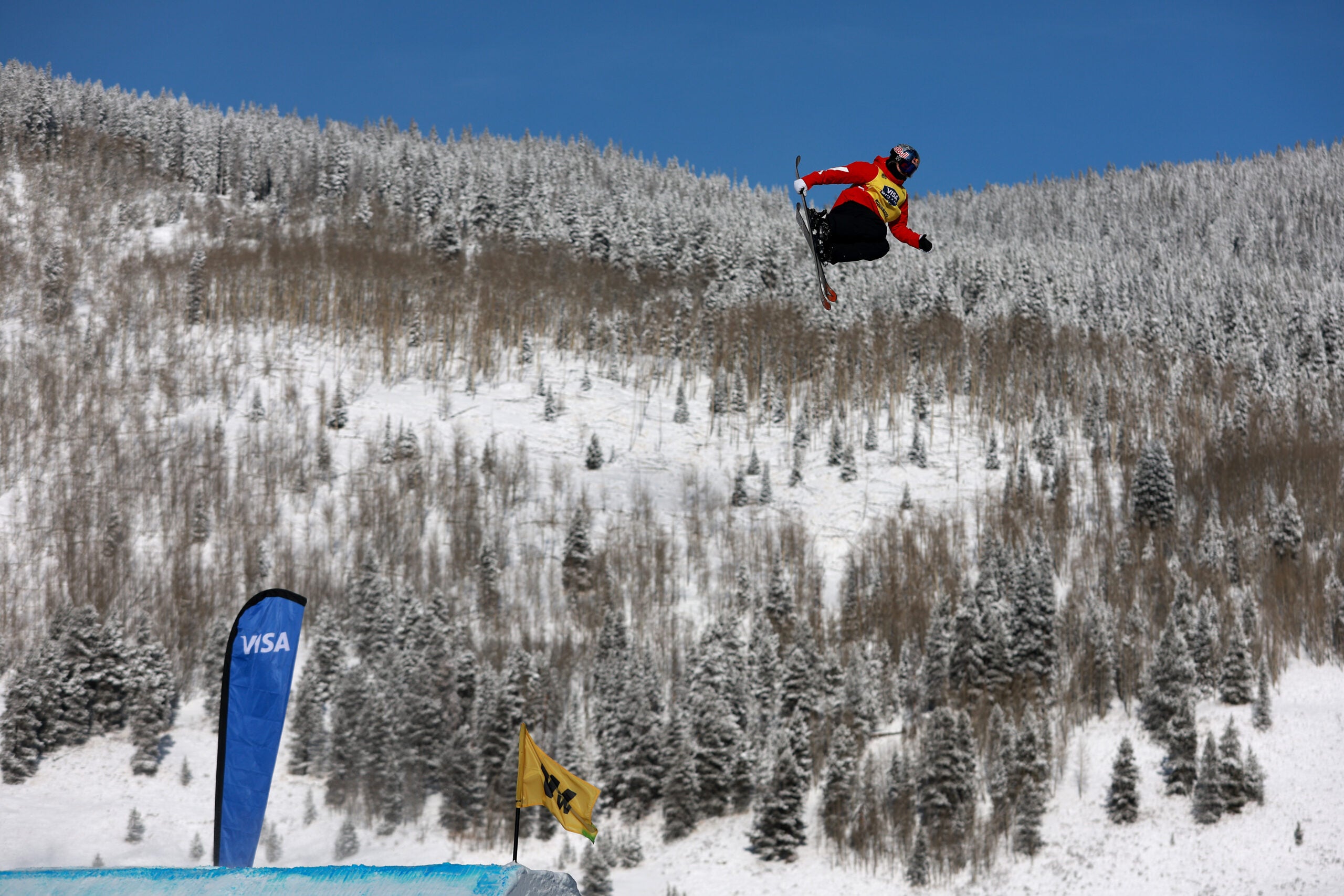 COPPER MOUNTAIN, COLORADO - DECEMBER 16: Tess Ledeux of Team France competes during the Women's Freeski Big Air Finals on day three of the Toyota U.S. Grand Prix at Copper Mountain Resort on December 16, 2022 in Copper Mountain, Colorado. (Photo by Tom Pennington/Getty Images)
