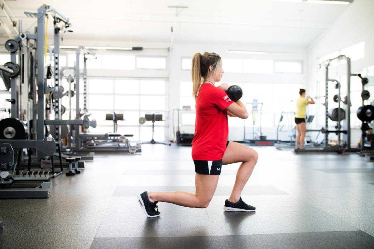 Lunge with resistance