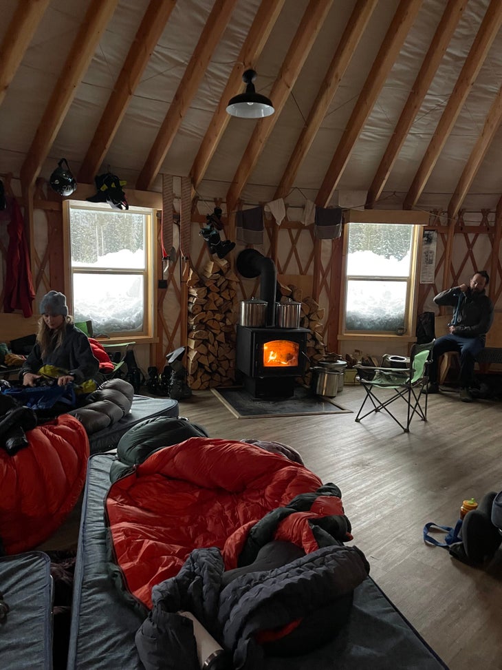 Seven Utes Yurt interior