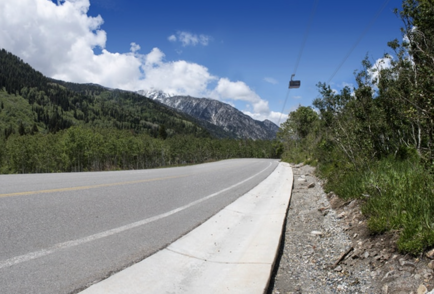 Little Cottonwood Canyon gondola rendering