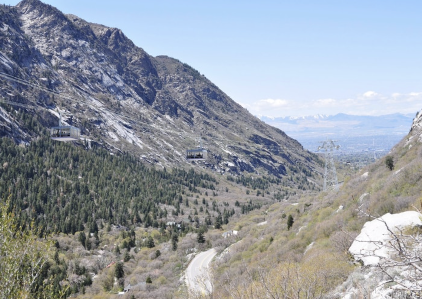 Little Cottonwood Canyon gondola rendering