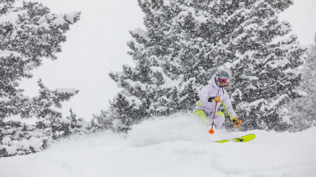 ski test, all mountain wide