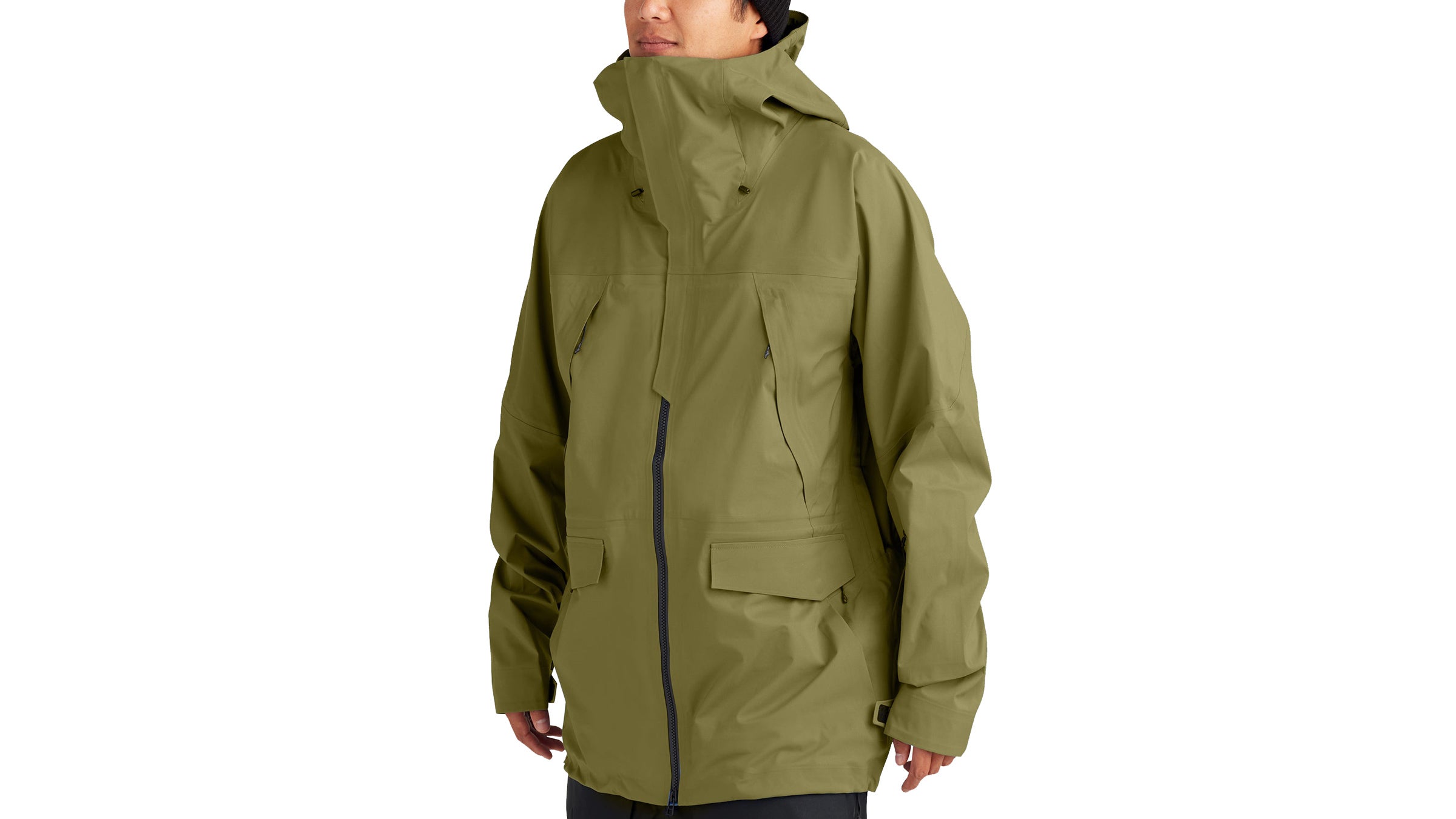 Buy Pooluly Men's Ski Jacket Warm Winter Waterproof Windbreaker Hooded  Raincoat Snowboarding Jackets, Army Green, Small at Amazon.in