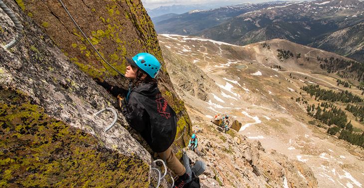 A Basin via ferrata