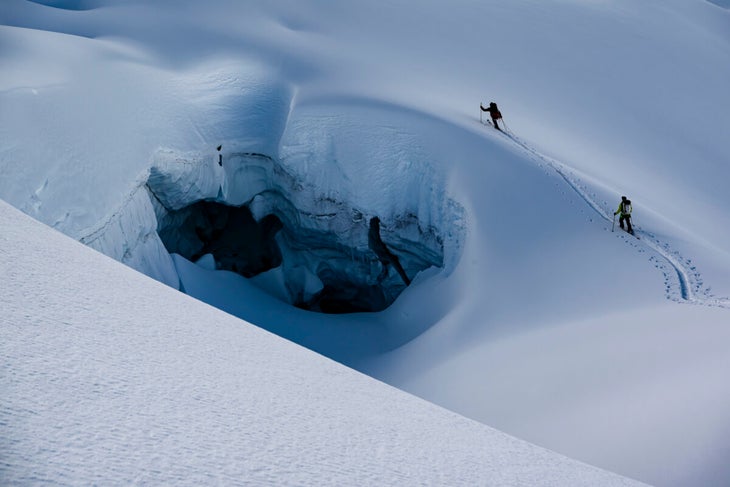 Chris Rubens ski touring