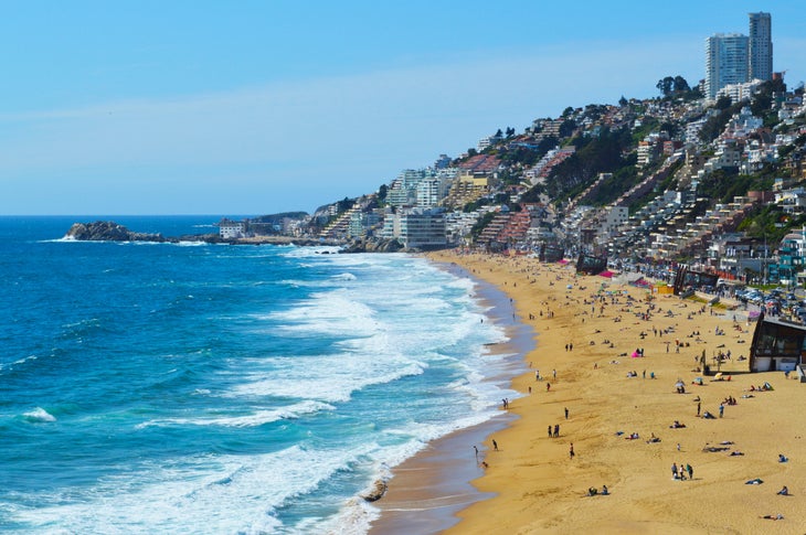 Valparaiso Chile beach