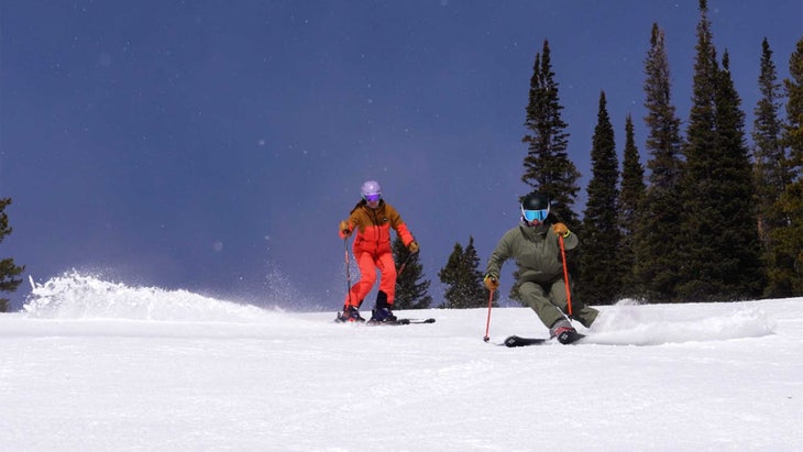 how ski magazine tests carving skis