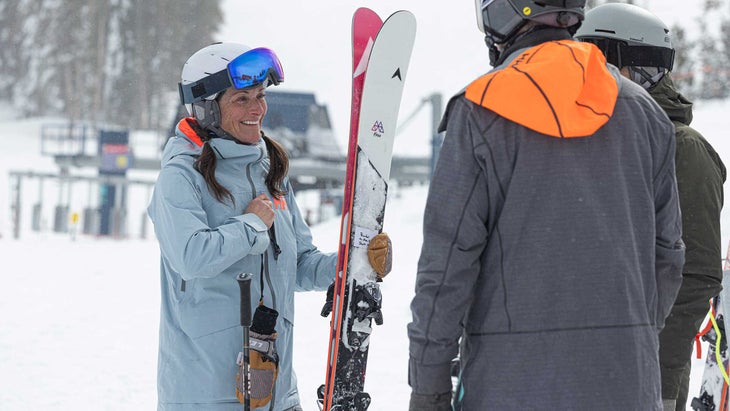 how we test women's skis