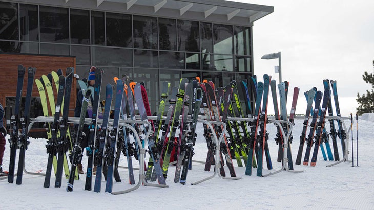 how we test frontside skis
