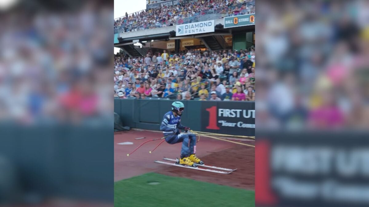 ICYMI Savannah Bananas Take Over Olympic Ski Training—Ski Racer Scores