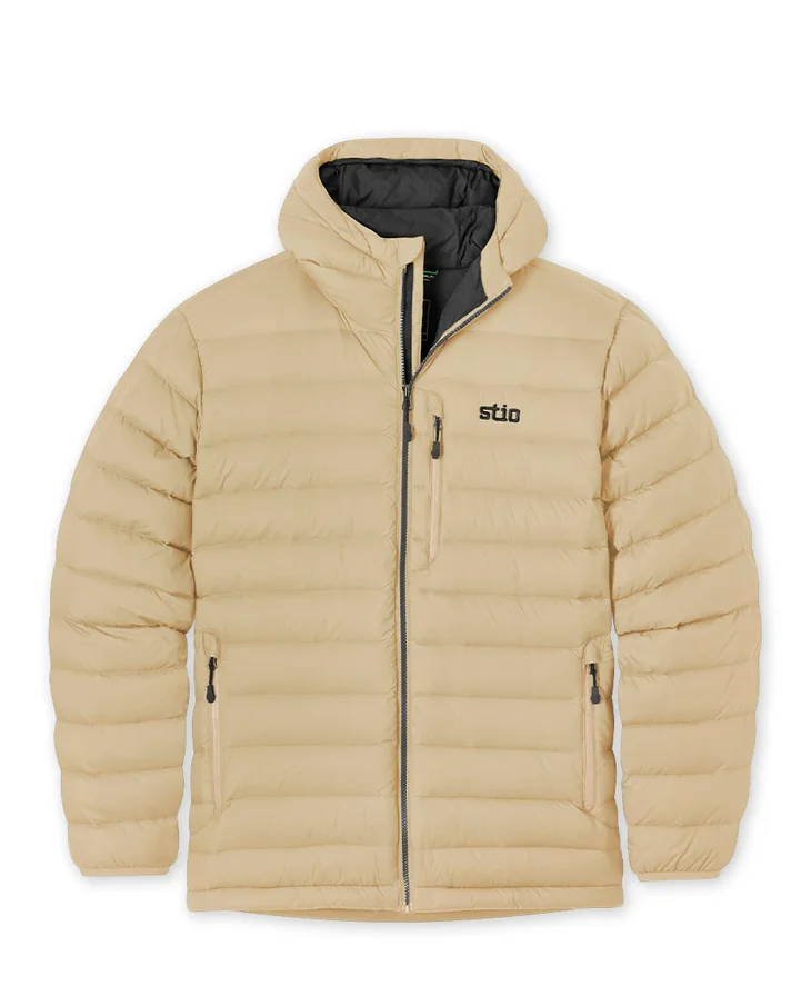 Light brown down jacket