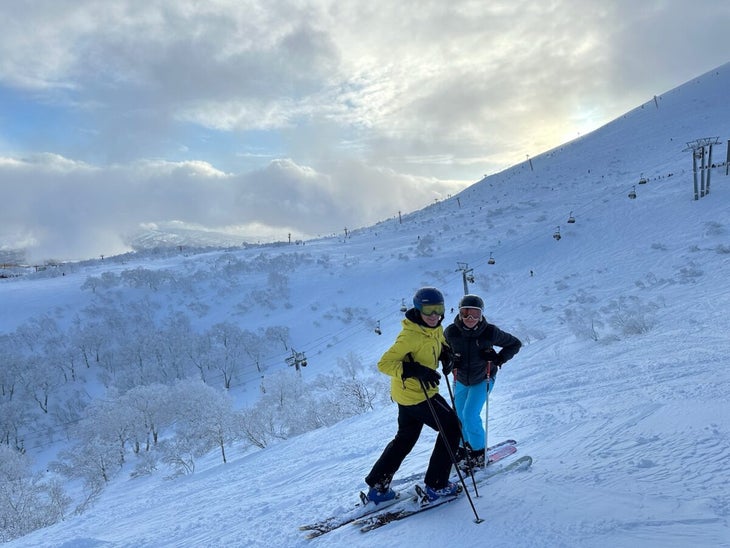 Dan and Joan Rubin carve turns on the slopes before cheering at the Killington World Cup, blending their love for skiing with their passion for the sport.

