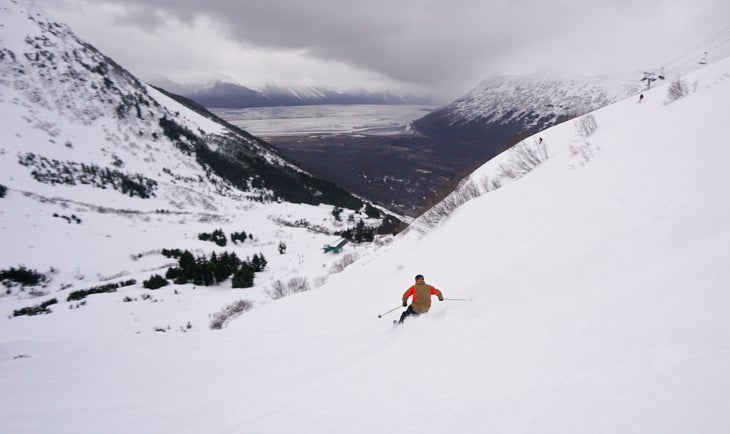 Alyeska January powder