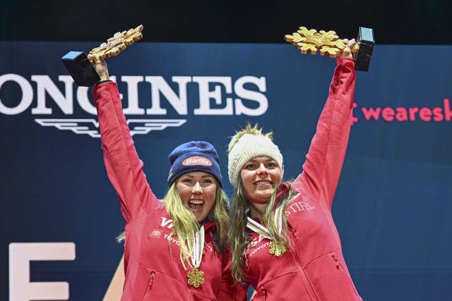 From Childhood Teammates to World Champions, Shiffrin and Johnson Secure Full-Circle Victory