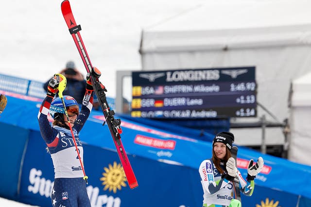 While Navigating PTSD in the Public Eye, Shiffrin Claims Her 101st World Cup Win