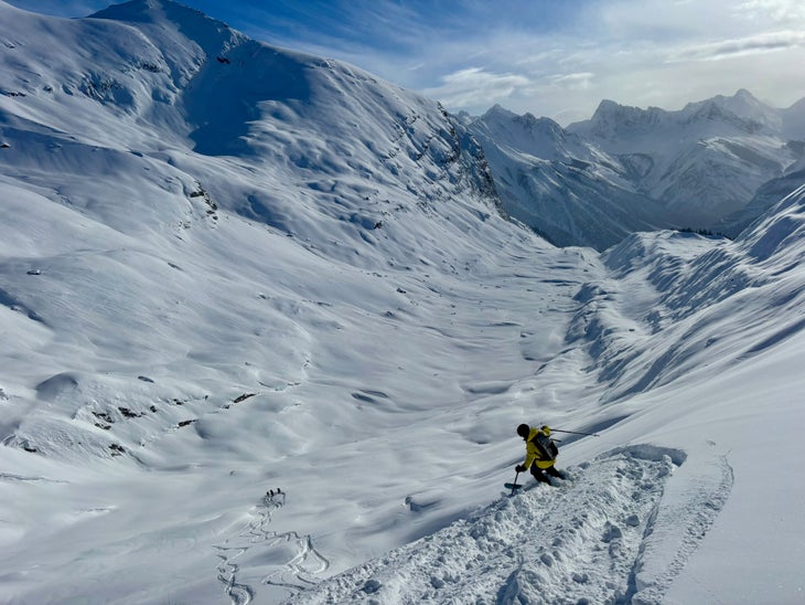 Icefall Lodge skiing