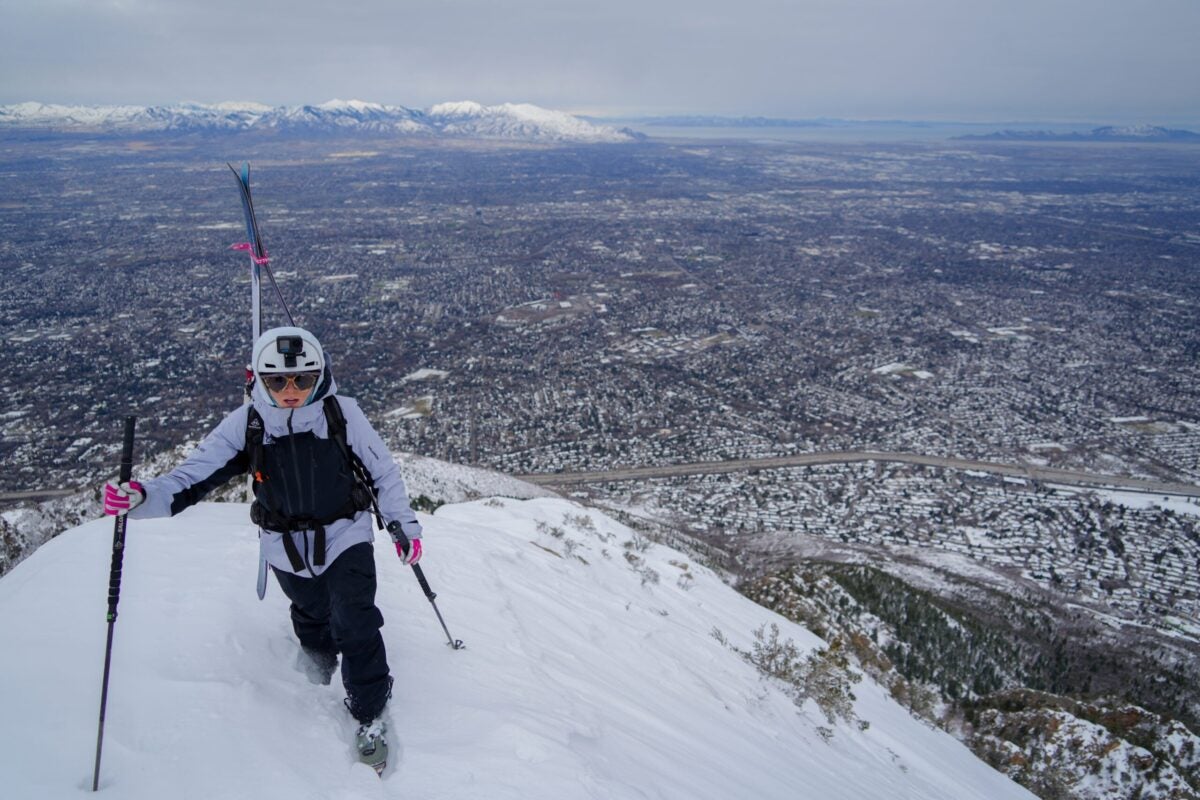 This Nurse Just Skied Utah’s Hardest Descents in Record Time