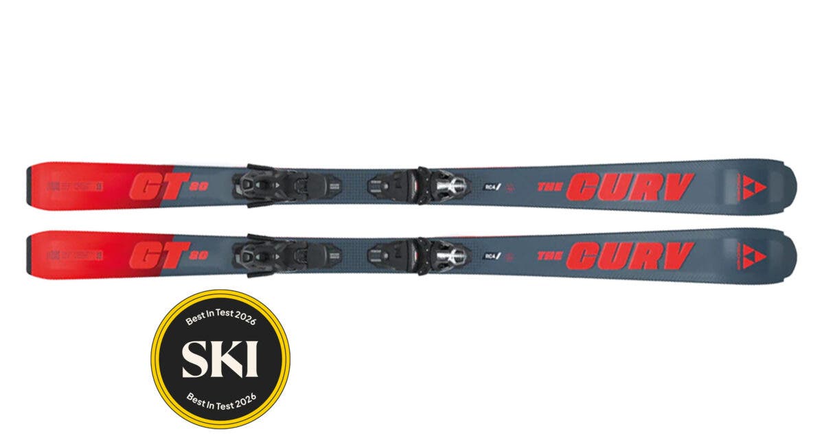 2026 Fischer The Curv GT 80 frontside ski