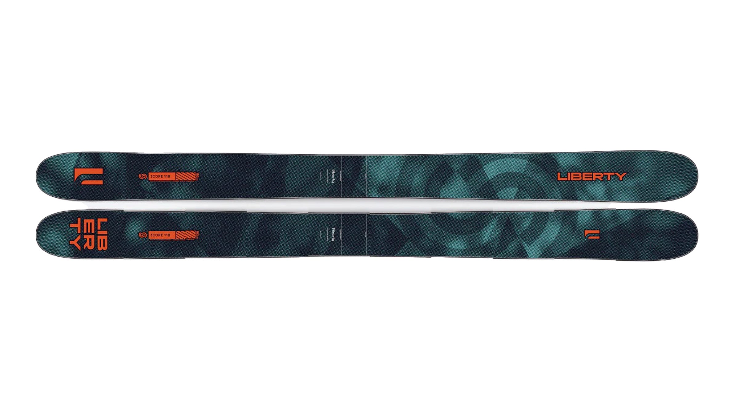 2026 Liberty Skis Scope 118 powder ski, one of SKI's top picks for playful skiers
