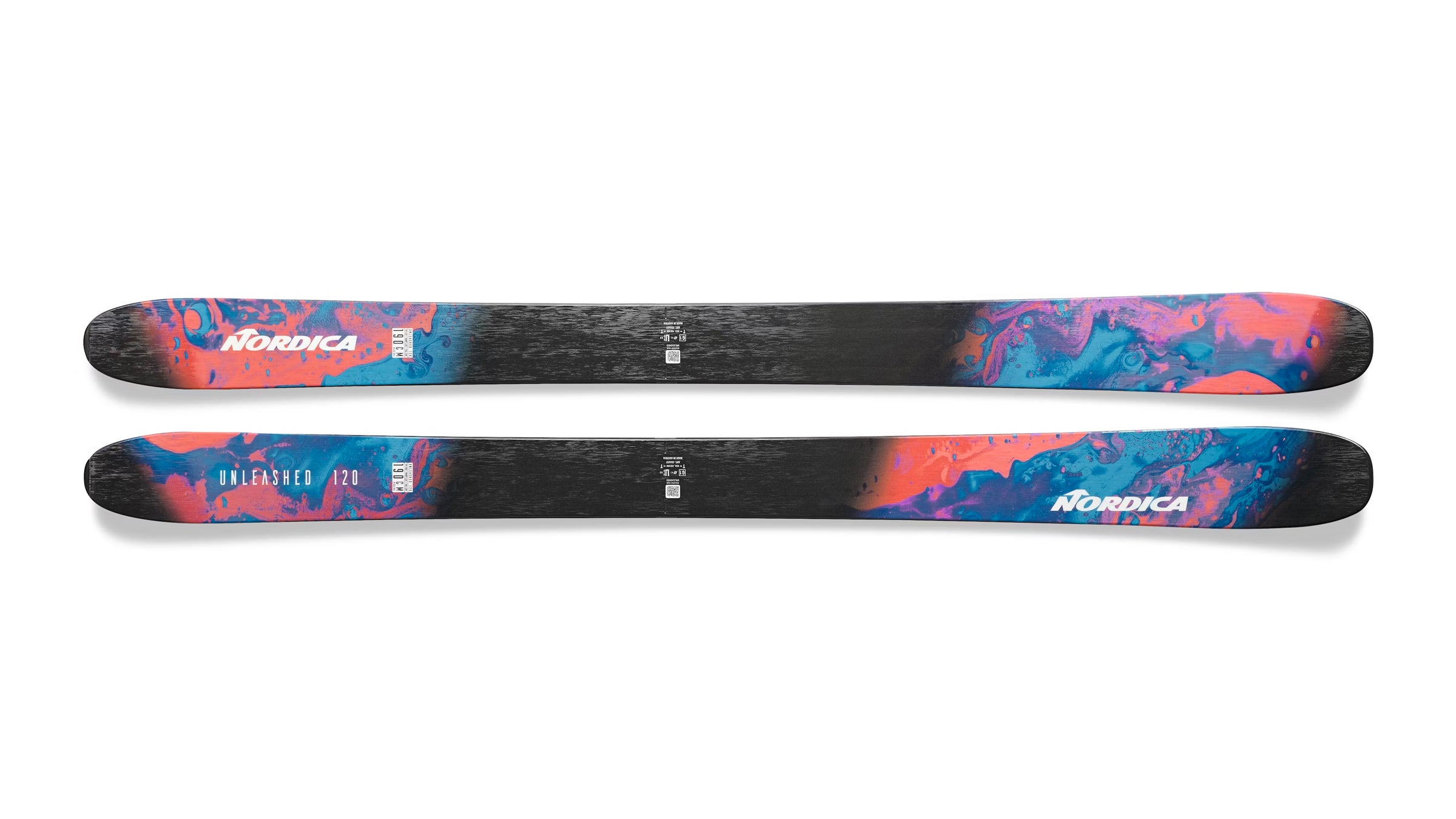 2026 Nordica Unleashed 120 powder skis, one of 17 models tested at SKI's annual gear test