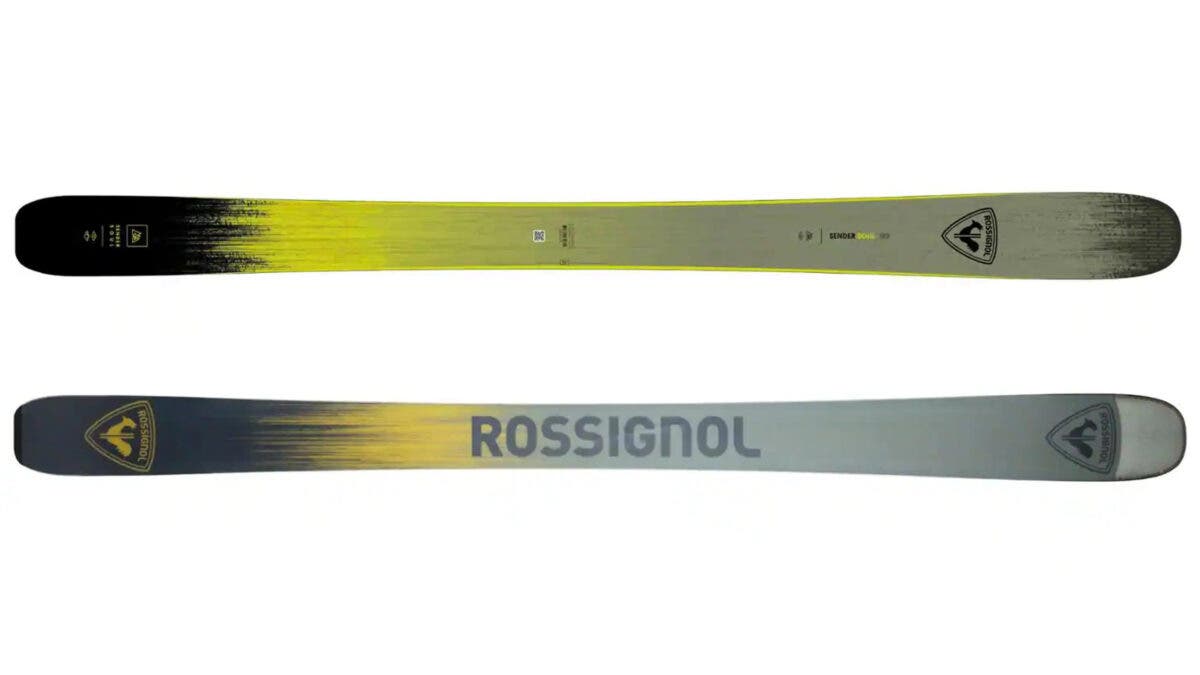 2026 Rossignol Sender Soul 102 wide all-mountain ski on white bakcground