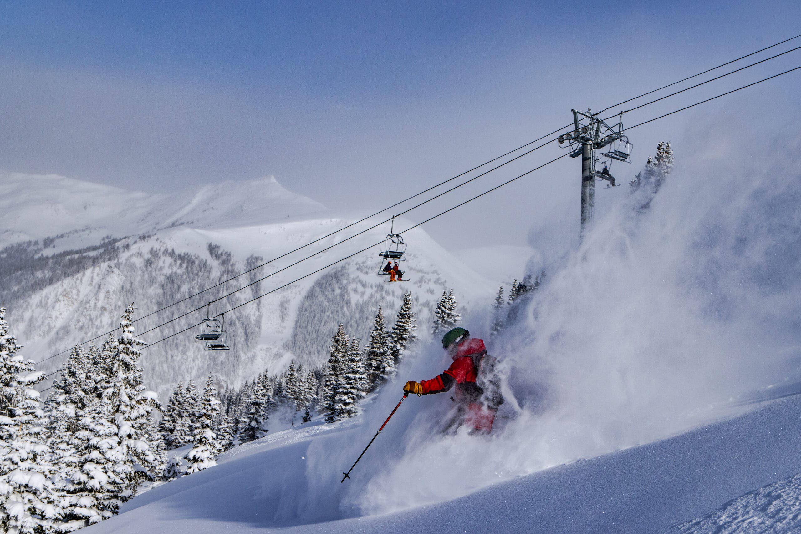 Salju di Cekungan Arapahoe