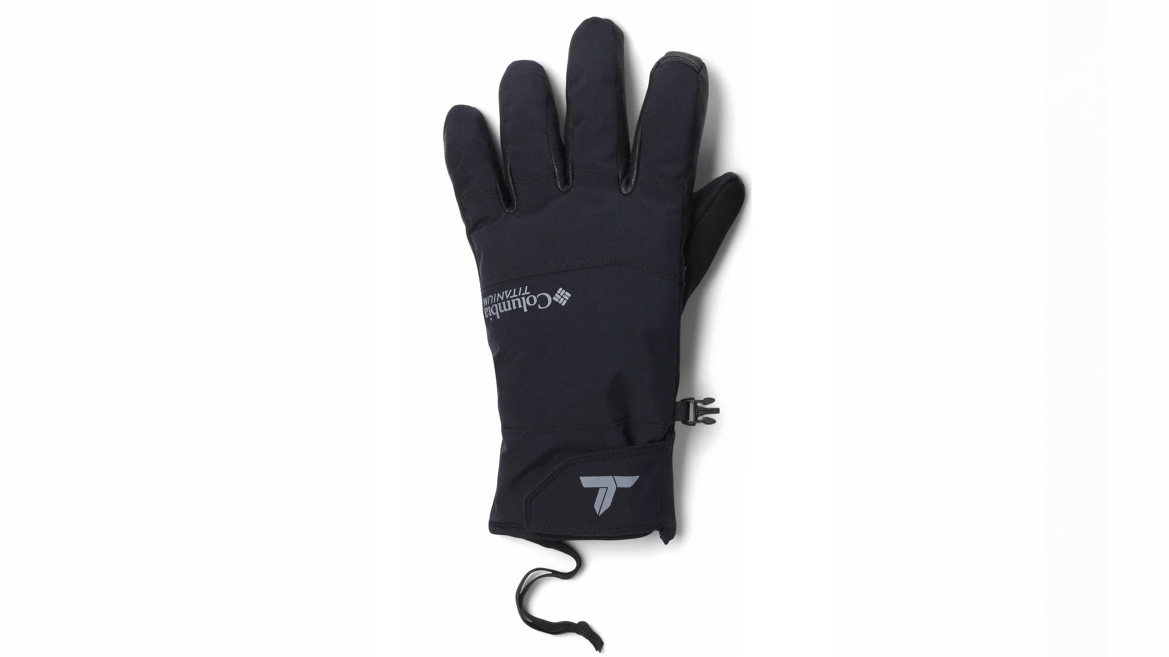 Columbia Powbound ski glove black on white background