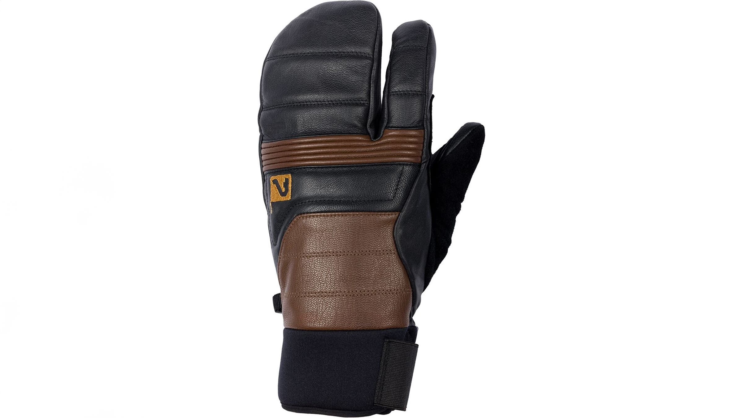 Flylow Unisex Wolverine Lobster ski glove on white background