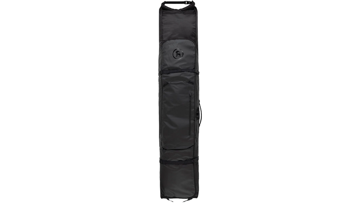 k2 deluxe double adjustable ski bag Carry-On Roller Black minute additions with external pockets K2 Deluxe Double Ski Bag