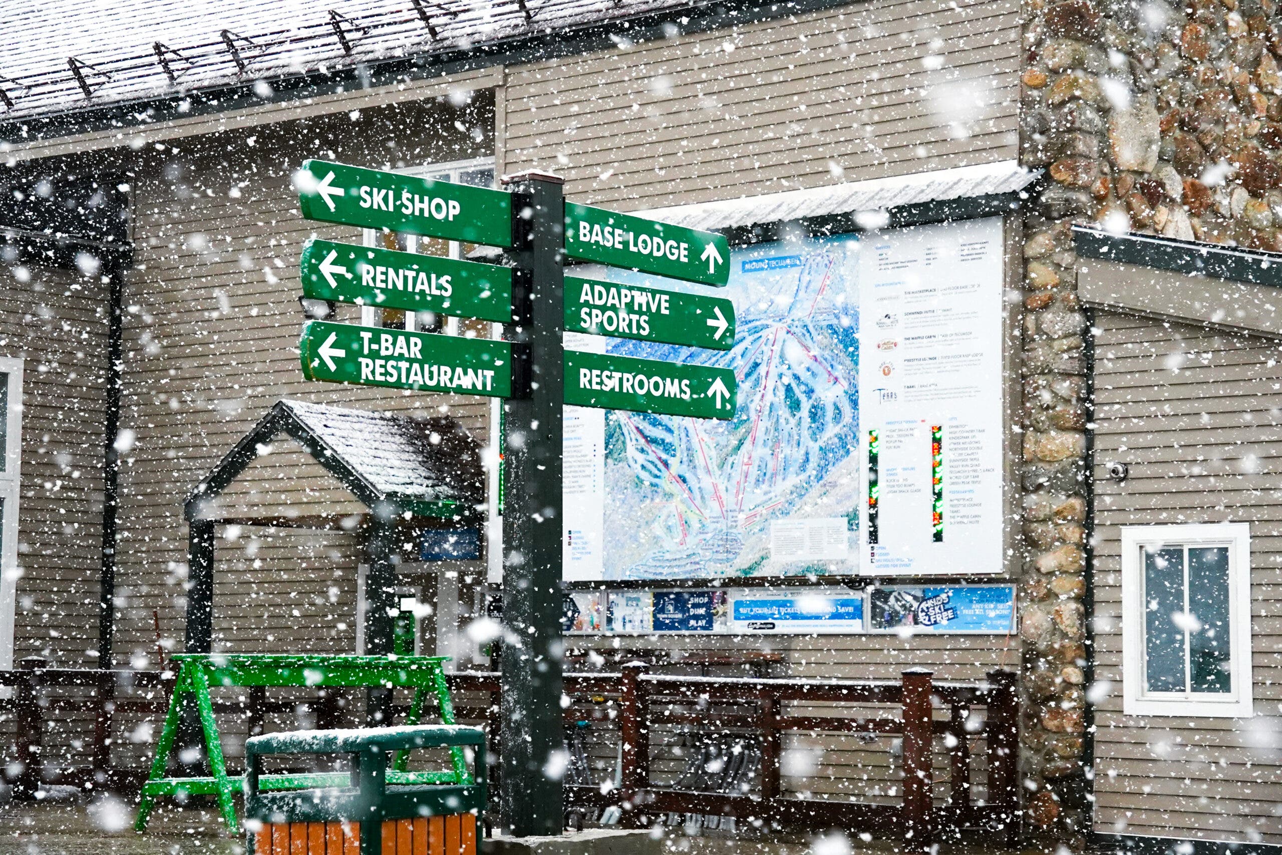 Tanda jejak di Lembah Waterville