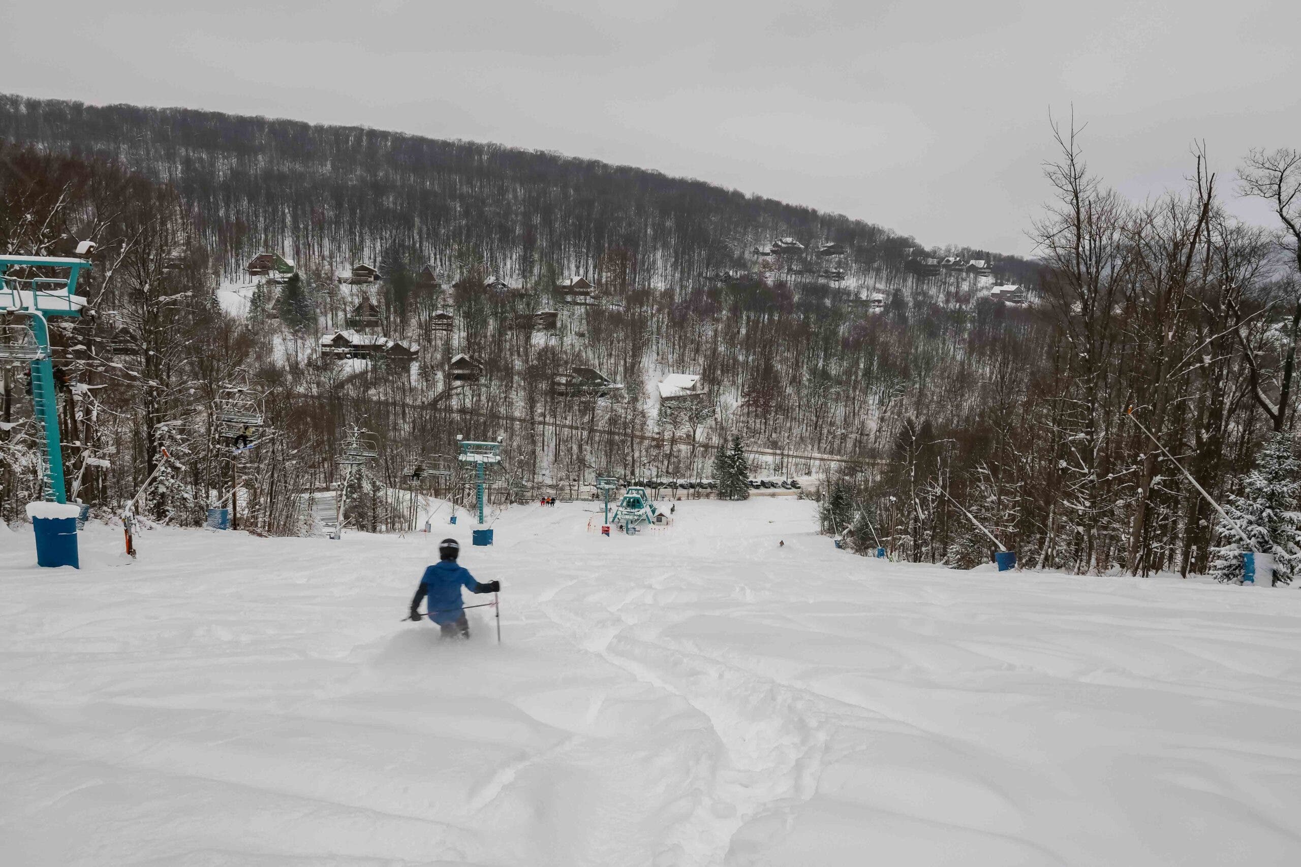 Salju Lembah Liburan