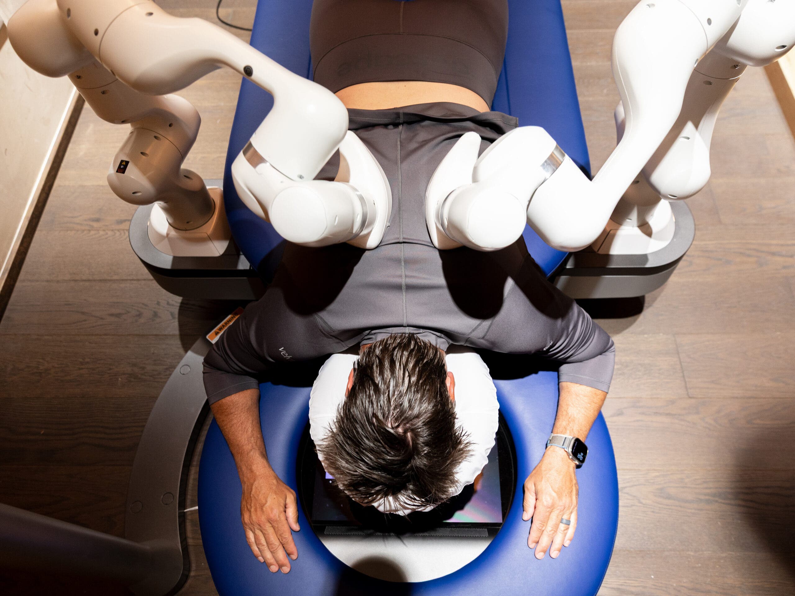 AI Powered Massage Robots and More Weird Ways Olympians Prep for Ski Season