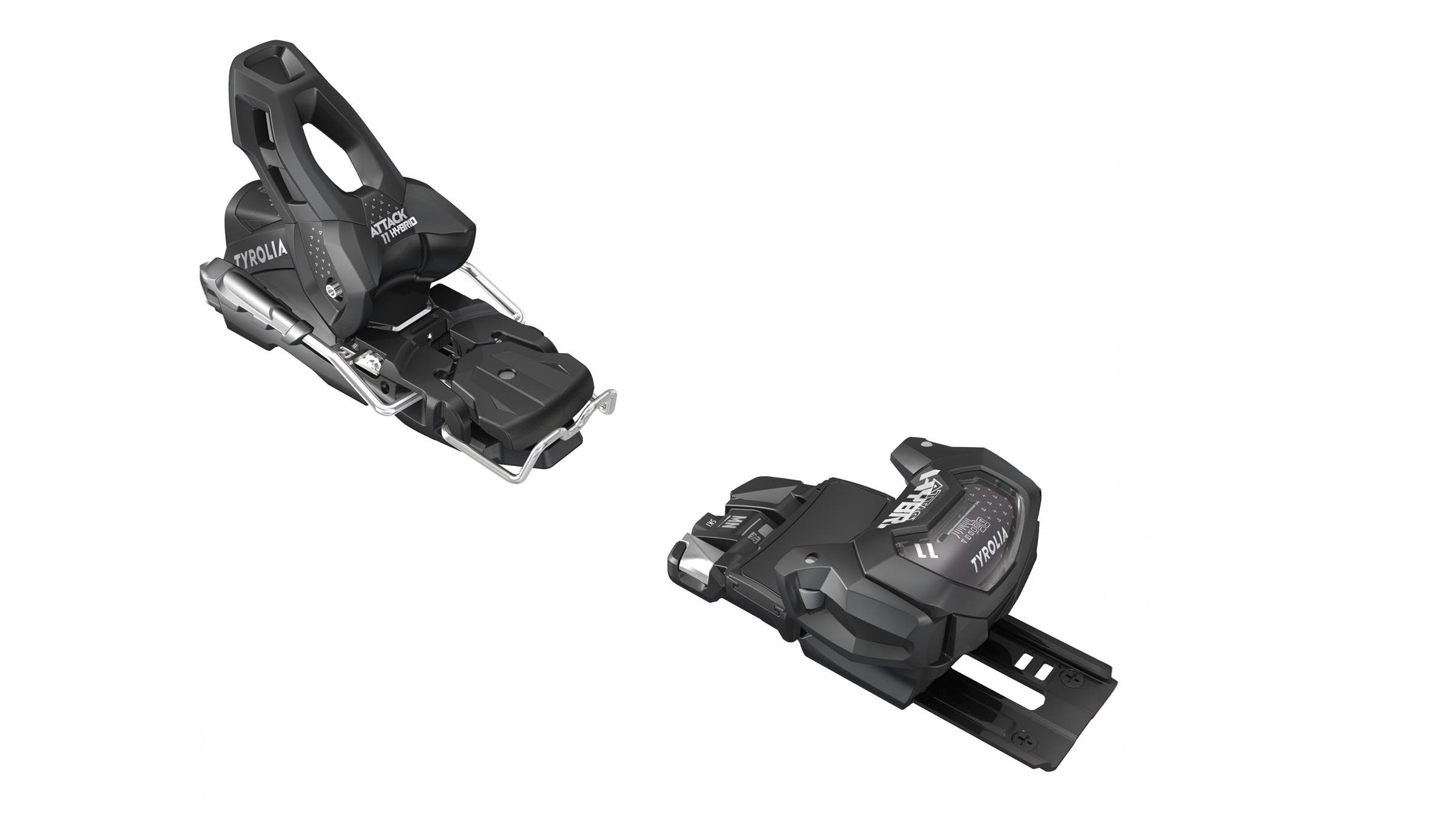 Tyrolia Attack Hybrid 11 MN/PT ski binding on white background